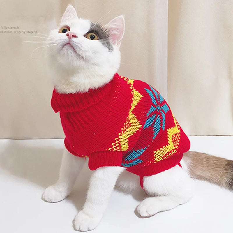 Cute Cat Sweater Costume