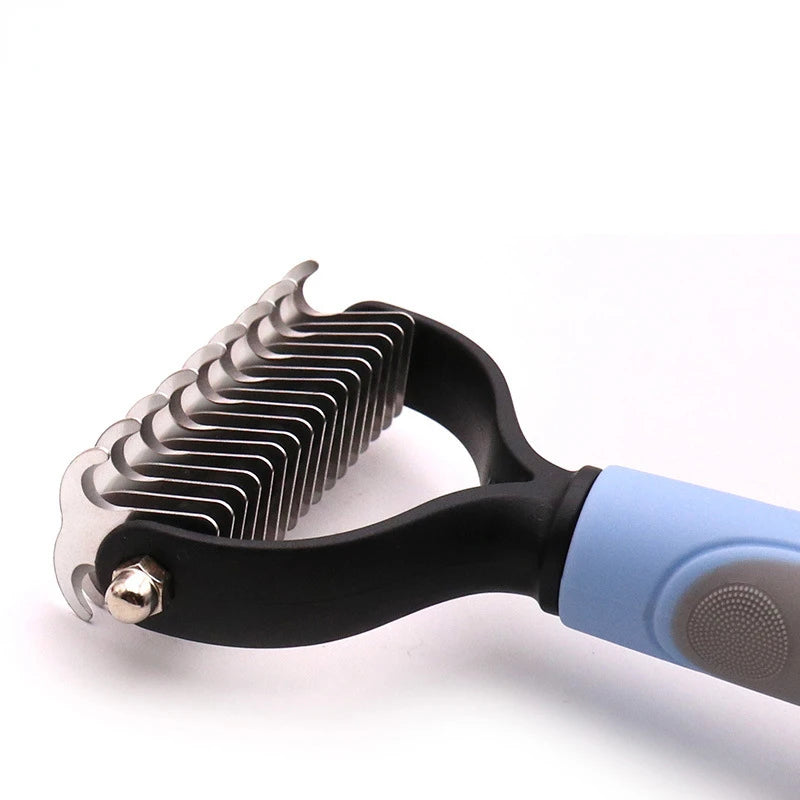 Dog Grooming Shedding Tools Pet Cat Hair Removal