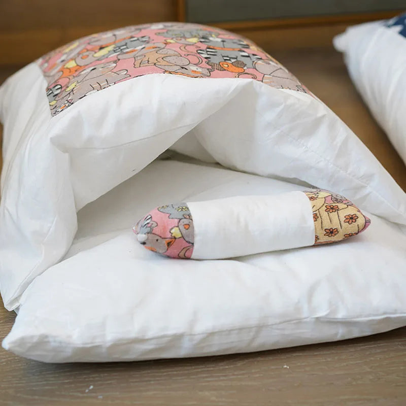 Kawaii Removable Cats Bed House