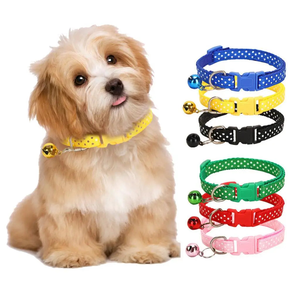 Multi-color Nylon Adjustable Cat Collar