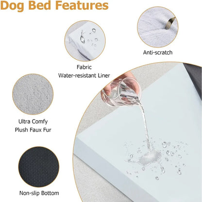 Dog Bed with Washable Cover