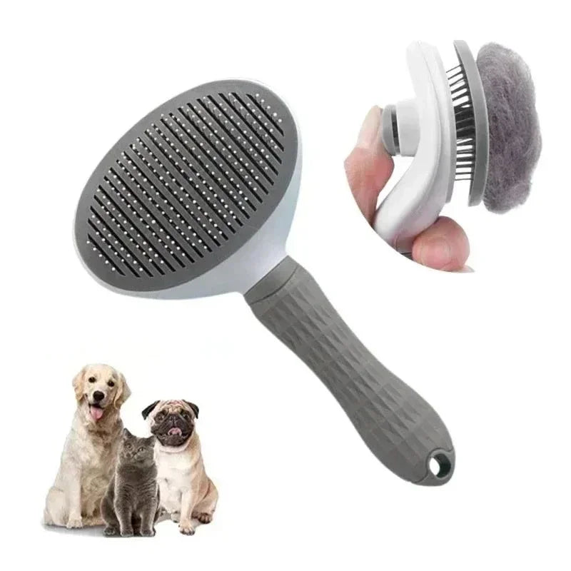 Self-cleaning Pet Hair Remover Comb