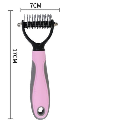 Dog Grooming Shedding Tools Pet Cat Hair Removal