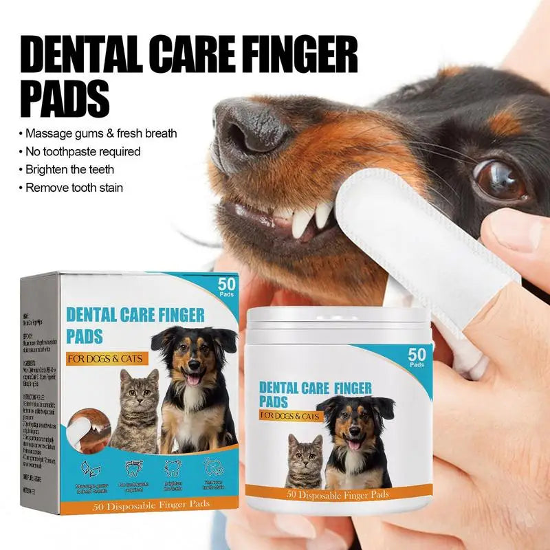 Dog Cat Toothbrushes & Soft Pet Fingers Toothbrush