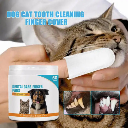 Dog Cat Toothbrushes & Soft Pet Fingers Toothbrush