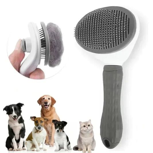 Self-cleaning Pet Hair Remover Comb