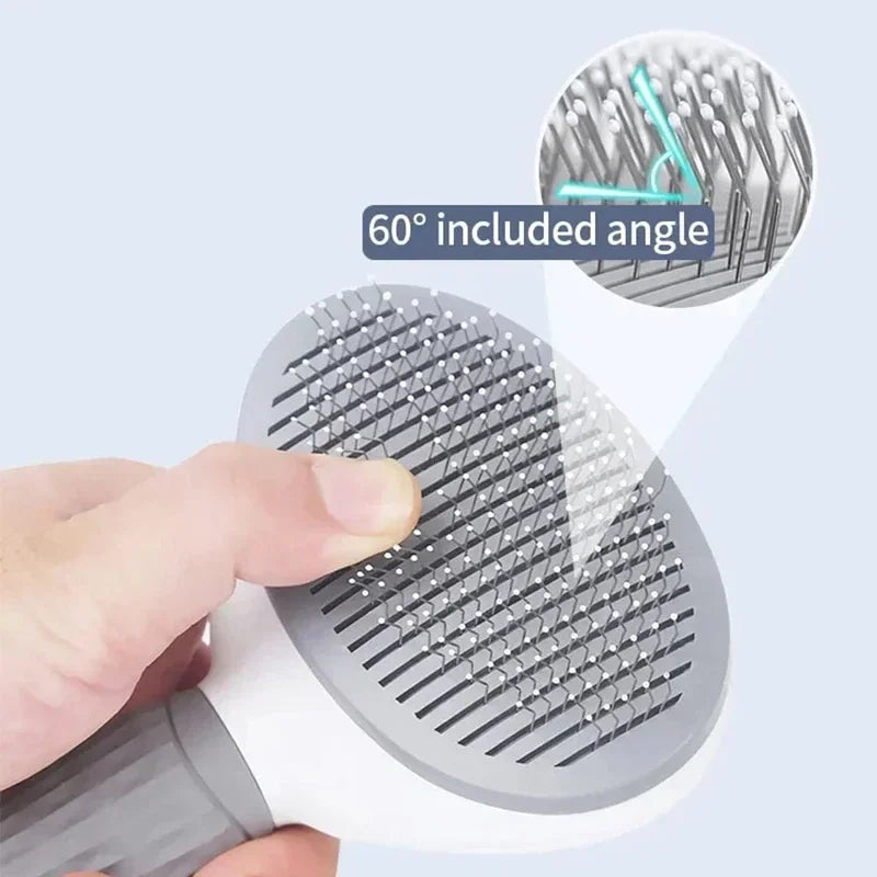 Self-cleaning Pet Hair Remover Comb