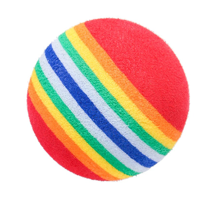 Rainbow Eva Dogs and Cats Toys Ball