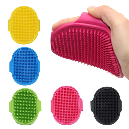 Soft Rubber Dog Cat Brush Hair Remover